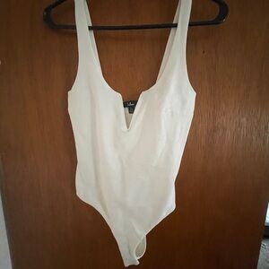 Lulus plunge neck bodysuit